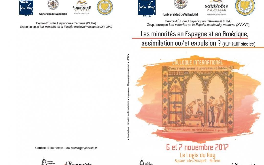 Historiadores en Amiens (Francia). A propósito de las minorías en España y América