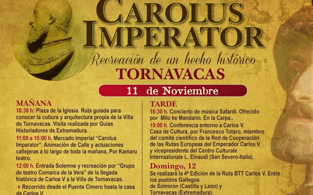 Colaboramos en el III Mercado Carolus Imperator (Tornavacas, Cáceres)