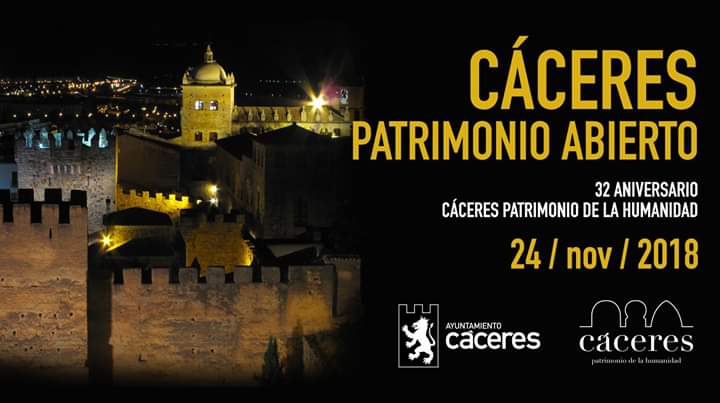 «Cáceres, Patrimonio Abierto», en el 32º aniversario de la declaración de Ciudad Patrimonio de la Humanidad