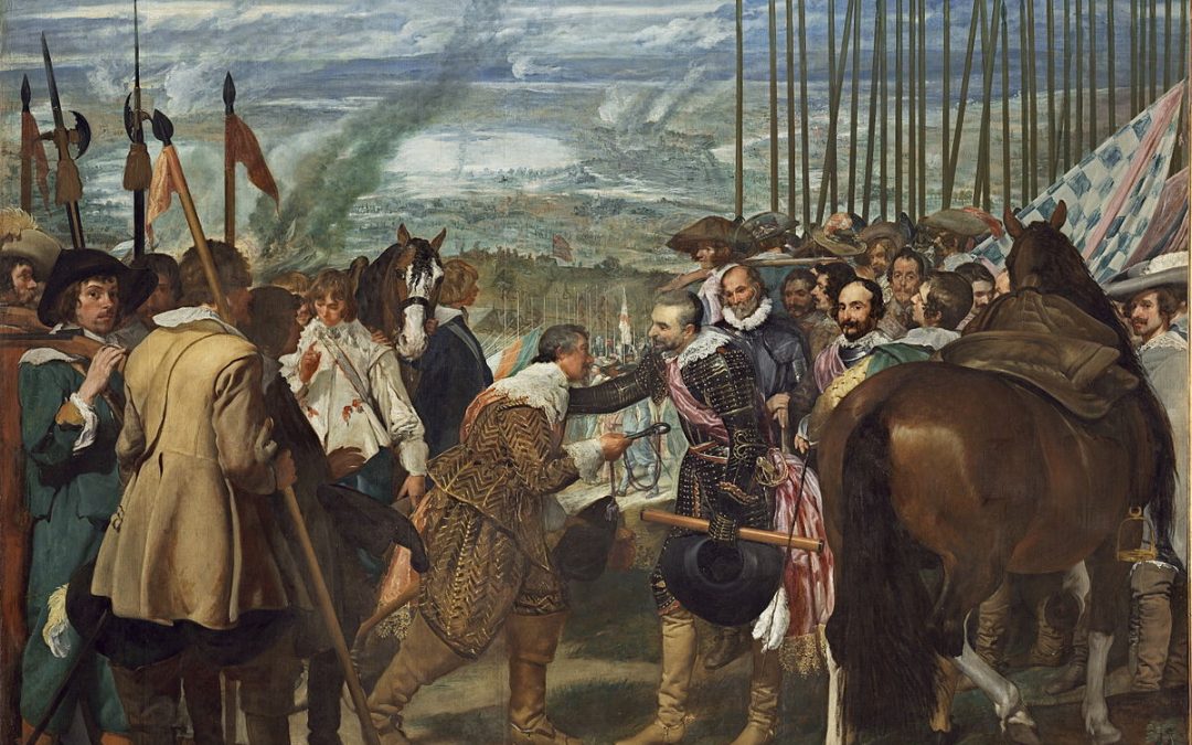 Cuadro de Velázquez "La Rendición de Breda"