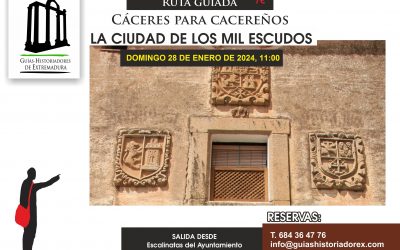 «La ciudad de los mil escudos» (Cáceres para cacereños)